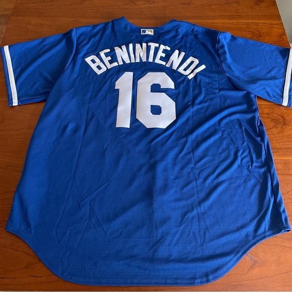 New Nike MLB Kansas City Royals #16 Andrew Benintendi Alternate Jersey Size XXL - Picture 3 of 4